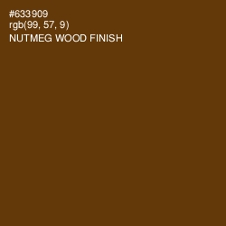 #633909 - Nutmeg Wood Finish Color Image